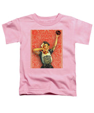 Rubino Rise Woman - Toddler T-Shirt Toddler T-Shirt Pixels Pink Small 
