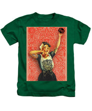 Rubino Rise Woman - Kids T-Shirt Kids T-Shirt Pixels Kelly Green Small 