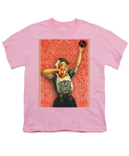 Rubino Rise Woman - Youth T-Shirt Youth T-Shirt Pixels Pink Small 