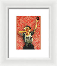 Rubino Rise Woman - Framed Print Framed Print Pixels 6.000" x 8.000" White White