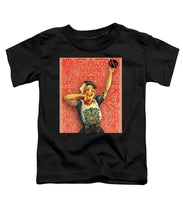 Rubino Rise Woman - Toddler T-Shirt Toddler T-Shirt Pixels Black Small 