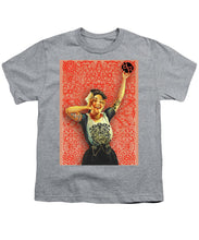 Rubino Rise Woman - Youth T-Shirt Youth T-Shirt Pixels Heather Small 