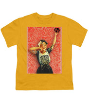 Rubino Rise Woman - Youth T-Shirt Youth T-Shirt Pixels Gold Small 