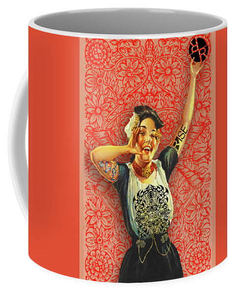 Rubino Rise Woman - Mug Mug Pixels Small (11 oz.)  