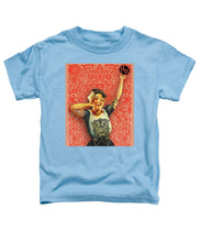 Rubino Rise Woman - Toddler T-Shirt Toddler T-Shirt Pixels Carolina Blue Small 