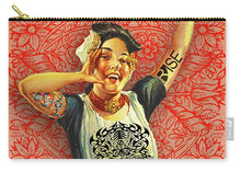 Rubino Rise Woman - Carry-All Pouch Carry-All Pouch Pixels Medium (9.5" x 6")  