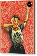 Rubino Rise Woman - Acrylic Print Acrylic Print Pixels 6.000" x 8.000" Aluminum Mounting Posts 