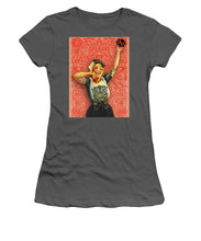 Rubino Rise Woman - Women's T-Shirt (Athletic Fit) Women's T-Shirt (Athletic Fit) Pixels Charcoal Small 