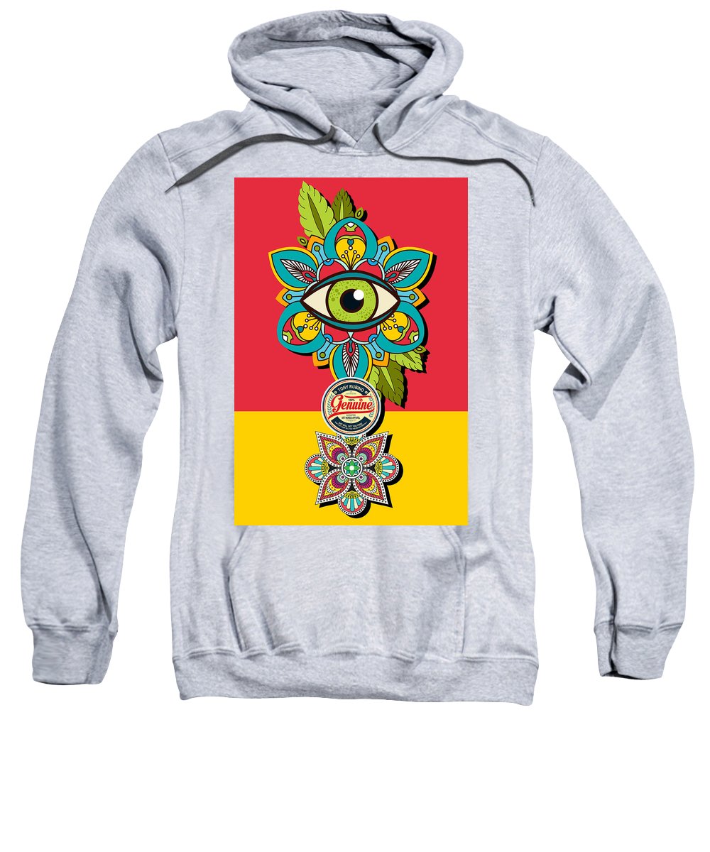 Rubino Sees - Sweatshirt Sweatshirt Pixels Heather Small 
