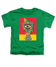 Rubino Sees - Toddler T-Shirt Toddler T-Shirt Pixels Kelly Green Small 