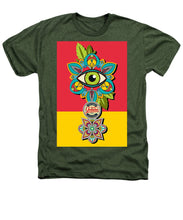 Rubino Sees - Heathers T-Shirt Heathers T-Shirt Pixels Military Green Small 