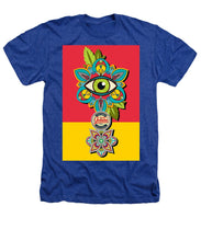 Rubino Sees - Heathers T-Shirt Heathers T-Shirt Pixels Royal Small 