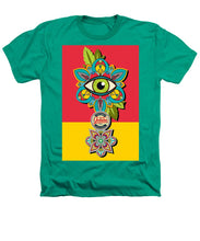 Rubino Sees - Heathers T-Shirt Heathers T-Shirt Pixels Kelly Green Small 