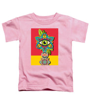 Rubino Sees - Toddler T-Shirt Toddler T-Shirt Pixels Pink Small 