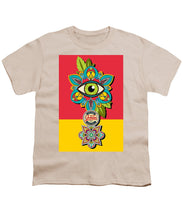 Rubino Sees - Youth T-Shirt Youth T-Shirt Pixels Cream Small 