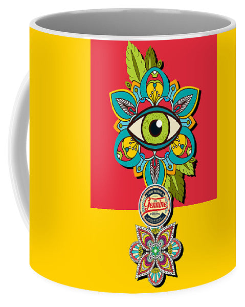 Rubino Sees - Mug Mug Pixels Small (11 oz.)  