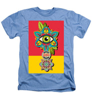 Rubino Sees - Heathers T-Shirt Heathers T-Shirt Pixels Light Blue Small 