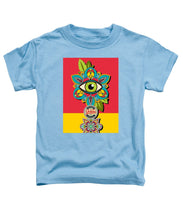 Rubino Sees - Toddler T-Shirt Toddler T-Shirt Pixels Carolina Blue Small 