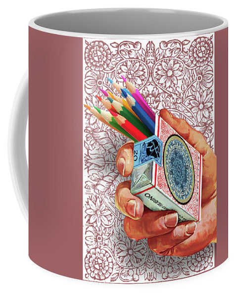 Rubino Smoke Em - Mug Mug Pixels Small (11 oz.)  