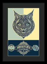 Rubino Spirit Cat - Framed Print Framed Print Pixels 10.625" x 16.000" Black Black