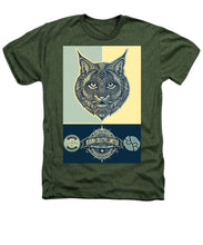 Rubino Spirit Cat - Heathers T-Shirt Heathers T-Shirt Pixels Military Green Small 