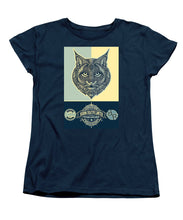 Rubino Spirit Cat - Women's T-Shirt (Standard Fit) Women's T-Shirt (Standard Fit) Pixels Navy Small 
