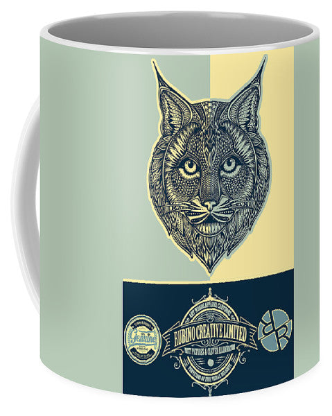 Rubino Spirit Cat - Mug Mug Pixels Small (11 oz.)  