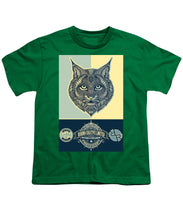Rubino Spirit Cat - Youth T-Shirt Youth T-Shirt Pixels Kelly Green Small 