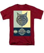 Rubino Spirit Cat - Men's T-Shirt  (Regular Fit) Men's T-Shirt (Regular Fit) Pixels Cardinal Small 