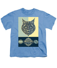 Rubino Spirit Cat - Youth T-Shirt Youth T-Shirt Pixels Carolina Blue Small 