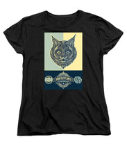 Rubino Spirit Cat - Women's T-Shirt (Standard Fit) Women's T-Shirt (Standard Fit) Pixels Black Small 