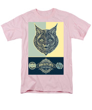 Rubino Spirit Cat - Men's T-Shirt  (Regular Fit) Men's T-Shirt (Regular Fit) Pixels Pink Small 