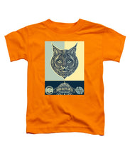 Rubino Spirit Cat - Toddler T-Shirt Toddler T-Shirt Pixels Orange Small 