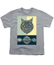 Rubino Spirit Cat - Youth T-Shirt Youth T-Shirt Pixels Heather Small 