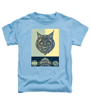 Rubino Spirit Cat - Toddler T-Shirt Toddler T-Shirt Pixels Carolina Blue Small 