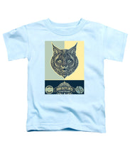 Rubino Spirit Cat - Toddler T-Shirt Toddler T-Shirt Pixels Light Blue Small 