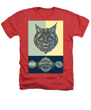 Rubino Spirit Cat - Heathers T-Shirt Heathers T-Shirt Pixels Red Small 