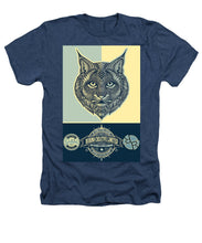 Rubino Spirit Cat - Heathers T-Shirt Heathers T-Shirt Pixels Navy Small 