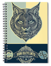 Rubino Spirit Cat - Spiral Notebook Spiral Notebook Pixels 6" x 8"  