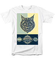 Rubino Spirit Cat - Men's T-Shirt  (Regular Fit) Men's T-Shirt (Regular Fit) Pixels White Small 