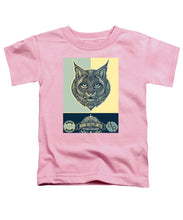 Rubino Spirit Cat - Toddler T-Shirt Toddler T-Shirt Pixels Pink Small 