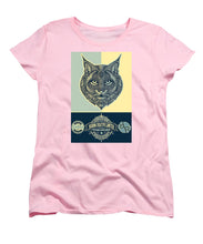 Rubino Spirit Cat - Women's T-Shirt (Standard Fit) Women's T-Shirt (Standard Fit) Pixels Pink Small 