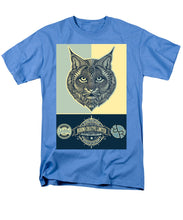 Rubino Spirit Cat - Men's T-Shirt  (Regular Fit) Men's T-Shirt (Regular Fit) Pixels Carolina Blue Small 