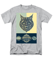 Rubino Spirit Cat - Men's T-Shirt  (Regular Fit) Men's T-Shirt (Regular Fit) Pixels Heather Small 
