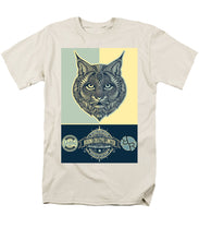 Rubino Spirit Cat - Men's T-Shirt  (Regular Fit) Men's T-Shirt (Regular Fit) Pixels Cream Small 