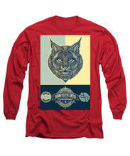 Rubino Spirit Cat - Long Sleeve T-Shirt Long Sleeve T-Shirt Pixels Red Small 
