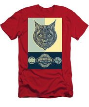 Rubino Spirit Cat - Men's T-Shirt (Athletic Fit) Men's T-Shirt (Athletic Fit) Pixels Red Small 