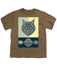 Rubino Spirit Cat - Youth T-Shirt Youth T-Shirt Pixels Safari Green Small 