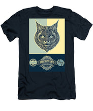 Rubino Spirit Cat - Men's T-Shirt (Athletic Fit) Men's T-Shirt (Athletic Fit) Pixels Navy Small 