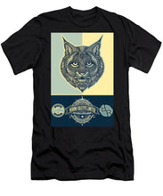 Rubino Spirit Cat - Men's T-Shirt (Athletic Fit) Men's T-Shirt (Athletic Fit) Pixels Black Small 